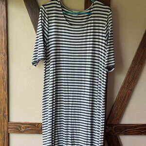 Chico's Short Sleeve Maxi Dress